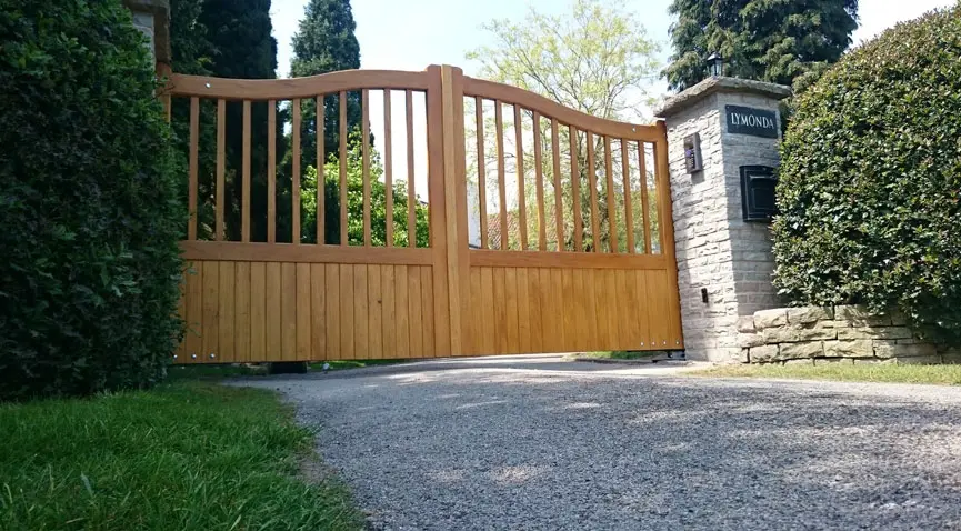 ow Wooden Driveway Gates Can Improve Your Home’s Security